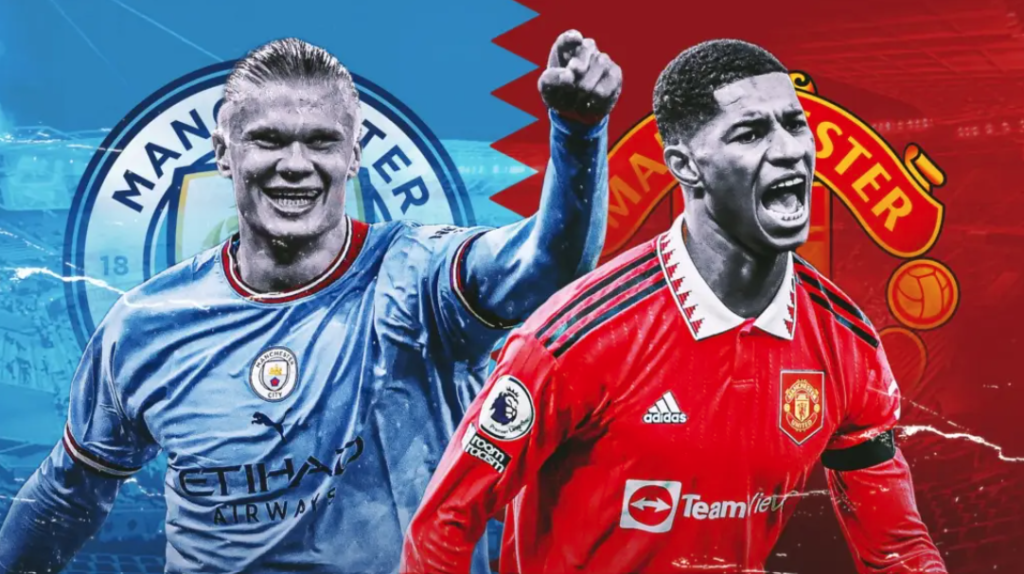 Erling Haaland and Marcus Rashford