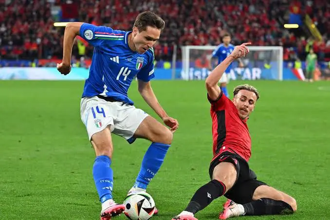 Federico Chiesa of Italy