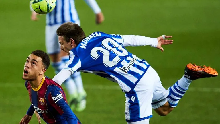 Becker got the decider when Real Sociedad sink FC Barcelona