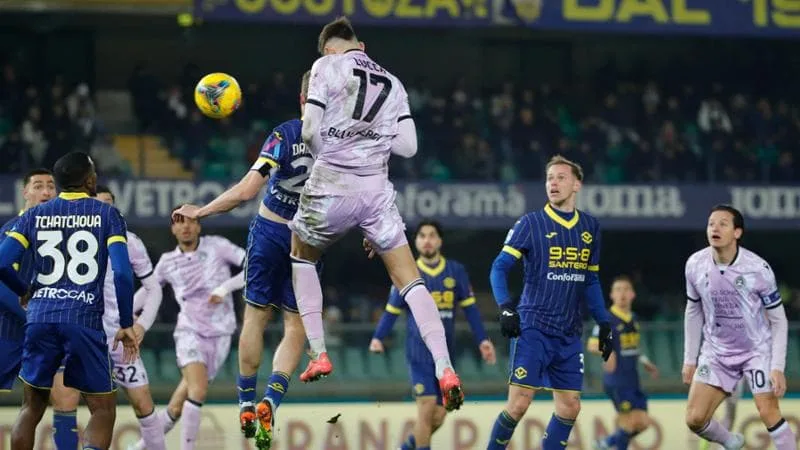 Hellas Verona and Udinese Play Out a Draw at Stadio Marc’Antonio Bentegodi