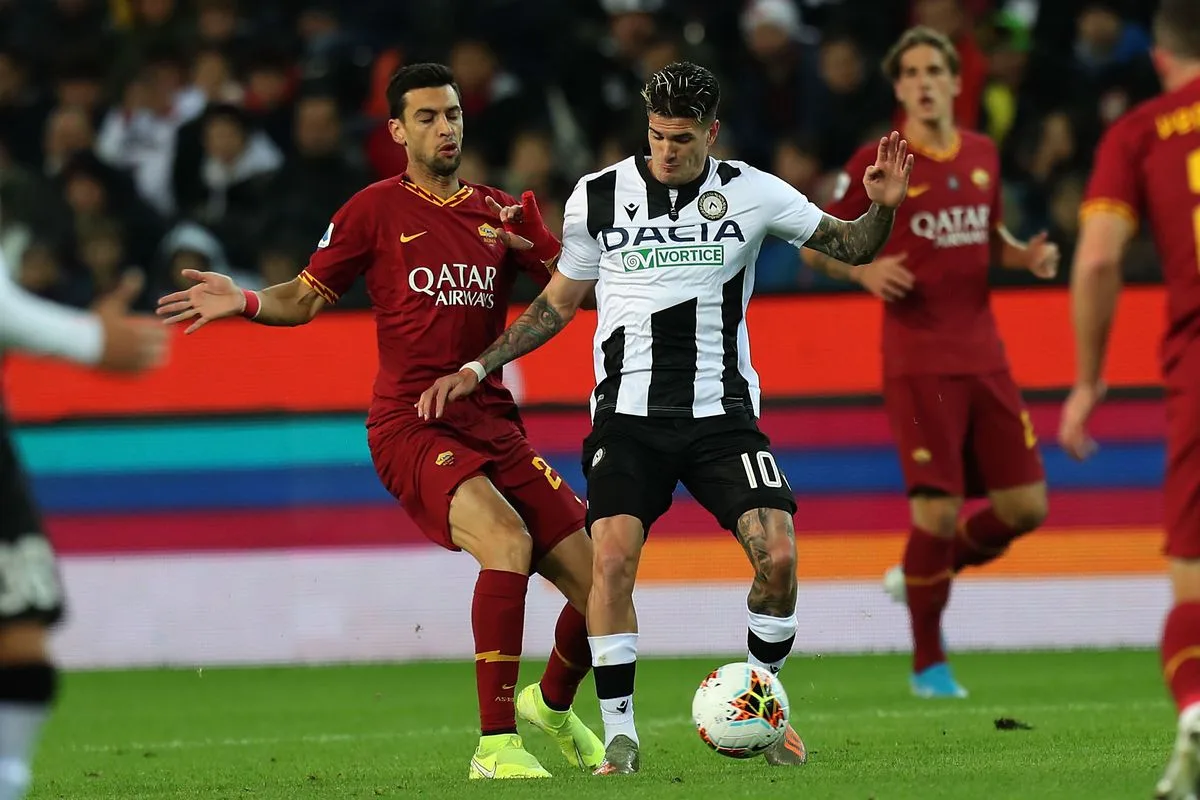 Roma Claims Hard-Fought Victory in Back-and-Forth Battle Against Udinese