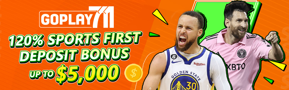 Goplay711 120% deposit bonus