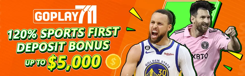 Goplay711 120% deposit bonus