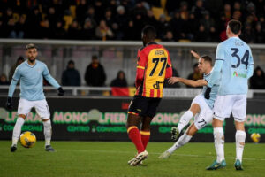 Coulibaly scores as Lecce sink Lazio