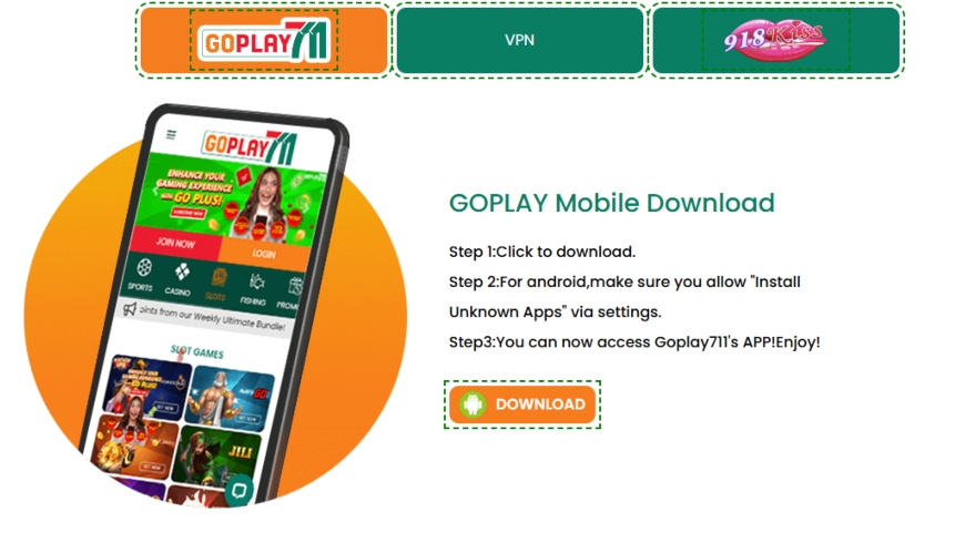goplay711 mobile