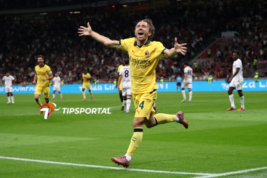 40 year old Modrić scores as Milan sink Bologna