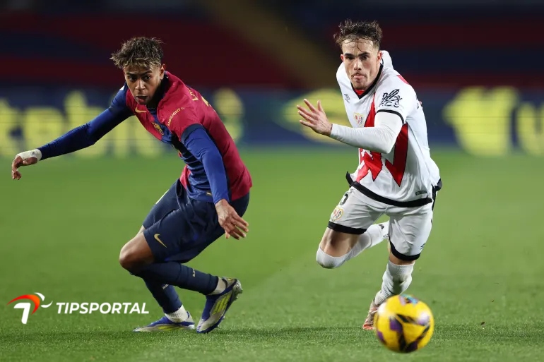 Araújo da Silva scores as FC Barcelona sink Rayo Vallecano