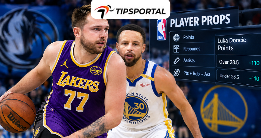 NBA Player Props Explained, and Can Luka Doncic Clear His Points Line Against the Warriors?